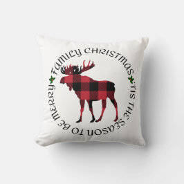 Familjejulen är säsongen för god jul kudde