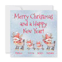 Familjejulen för renfamiljen Personlig Family