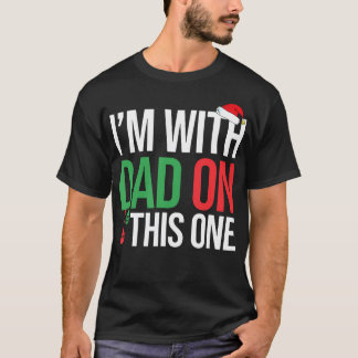 Familjejulen matchar mig med Pappa på det här T Shirt