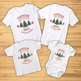 Familjejulen Reunion Retro Julgran T Shirt