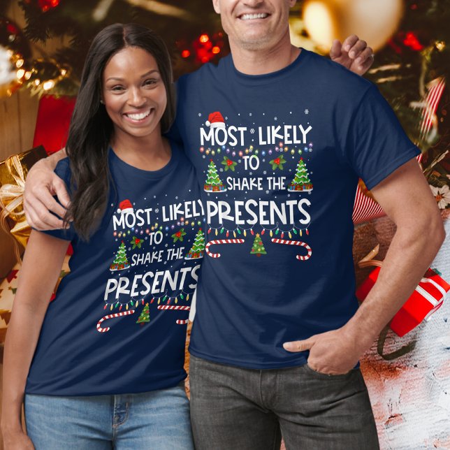 Familjejulen som troligast skakar Presenter T Shirt (Skapare uppladdad)