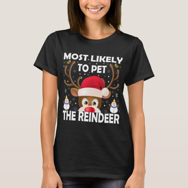 Familjejulen som troligast uppfyller renens X T Shirt (Framsida)