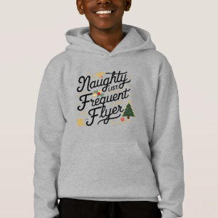 Familjejulen Tees Naughty List Frequent Flyer T Shirt