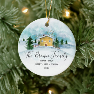 Familjejulhuset Ornament Gift