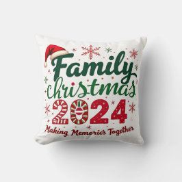 Familjejulklapp Skapar minnen tillsammans Kudde