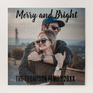 Familjejulklappar - Merry och Bright Pussel