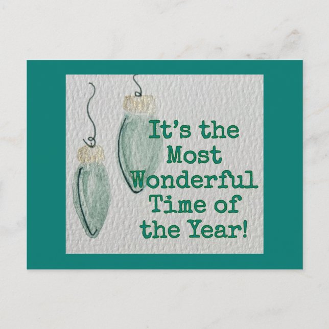 Familjejulkort - Mest underbart - Flyttat kort (Framsida)