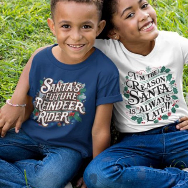 Familjejultider | Future Reindeer Rider T Shirt (Skapare uppladdad)