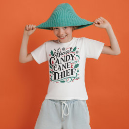 Familjejultider | Officiell Candy cane Thief T Shirt