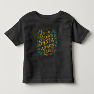 Familjejultider Reason Santa Allat Late T Shirt