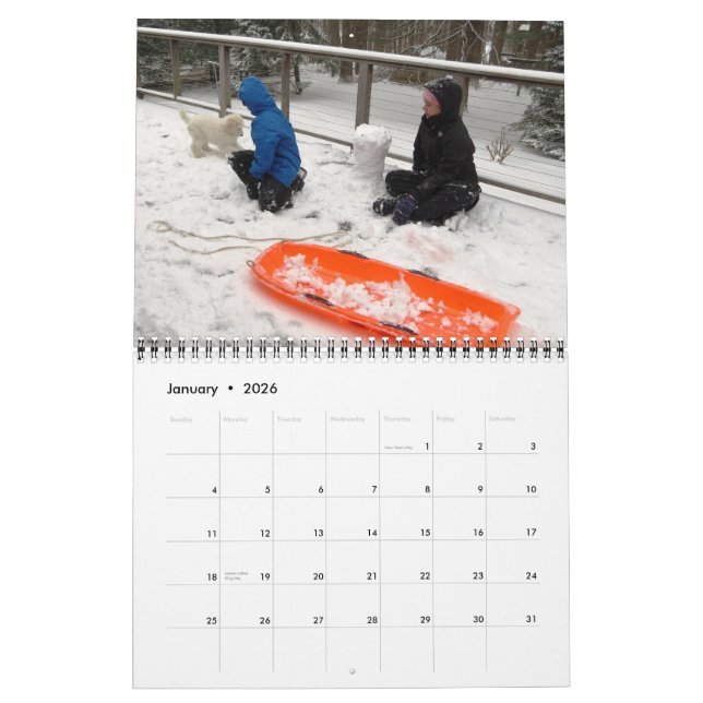 Familjekalender Kalender (Jan 2026)
