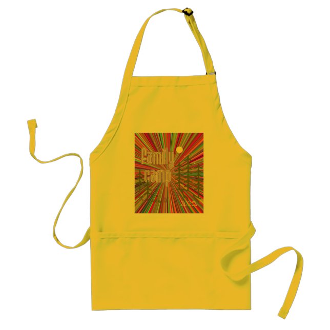Familjekampa 2023 Starburst Apron Förkläde (Framsidan)