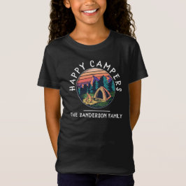 Familjekampanjen Reunion Vacation Namn Tält i Resa T Shirt