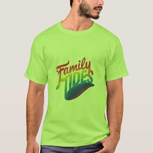 Familjeknutpunkter T Shirt (Framsida)