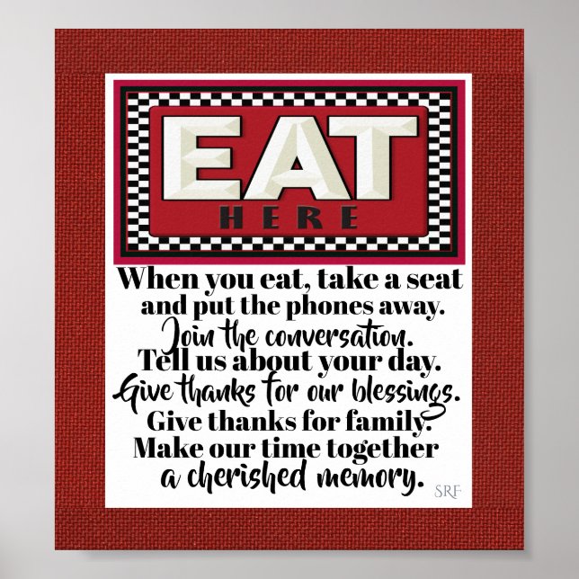 Familjekök Poster 3 (Framsidan)