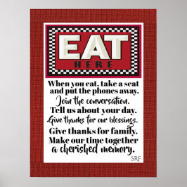 Familjekök Poster 4