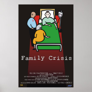 Familjekris Poster