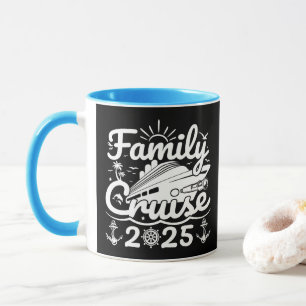 Familjekryssning 2025 Cool Rolig Familjeresa Kryss Mugg