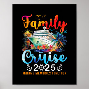 Familjekryssning 2025 Semesterresa Familj Matchand Poster