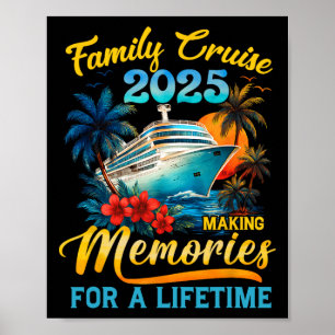 Familjekryssning 2025 Sommarlov Familjesammankomst Poster