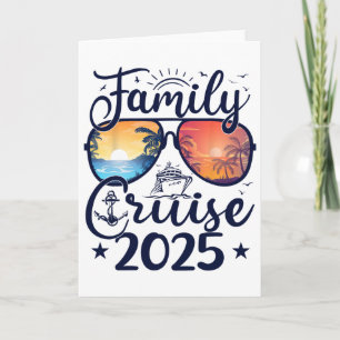 Familjekryssning 2025 Sommarlov Matchande Familj Kort