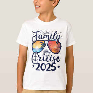 Familjekryssning 2025 Sommarlov Matchande familj T Shirt