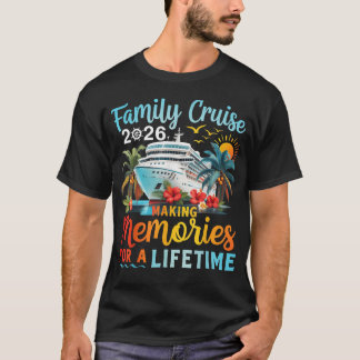 Familjekryssning 2026 Familjematchande kryssning T Shirt