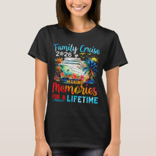Familjekryssning 2026 Grupp Matchande Cruisin Till T Shirt