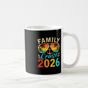 Familjekryssning 2026 Minnen Sommarresa Fartyg Män Kaffemugg