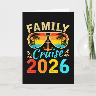 Familjekryssning 2026 Minnen Sommarresa Fartyg Män Kort