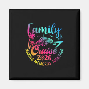 Familjekryssning 2026 Sommarlov Matchande Familj Magnet