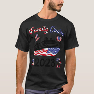 Familjekryssning 4 juli t shirt
