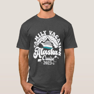 familjekryssning alaska Överstorlek T Shirt