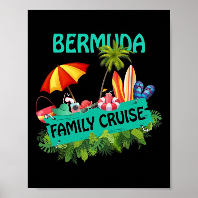 Familjekryssning Bermuda  Poster (Framsidan)