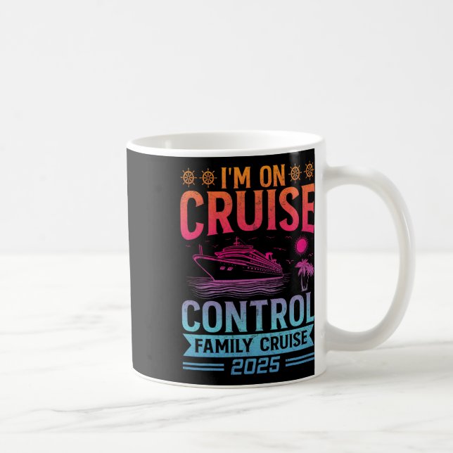 Familjekryssning - Rollig grupp  Kaffemugg (Höger)