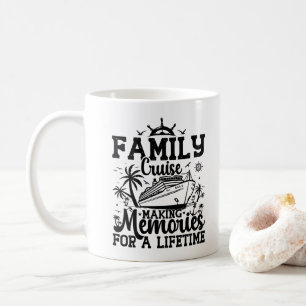 Familjekryssning Skapar Minnen Semestergäng Coolt Kaffemugg