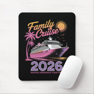 Familjekryssningsgrupp 2026 Semester Matchande Res Musmatta