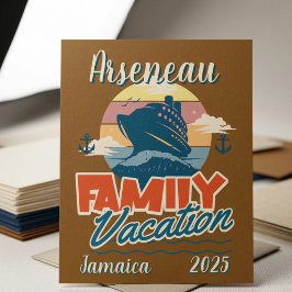 Familjekryssningsresa Brun/Blå Anpassa