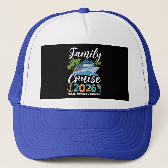 Familjekryssningssquad 2026 Gruppmatchande sommar Keps (Framsida)