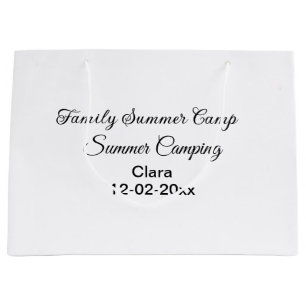 Familjelägerresa anpassad namn datumSommar