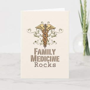 Familjelegitimation för Sten Greeting Card Kort