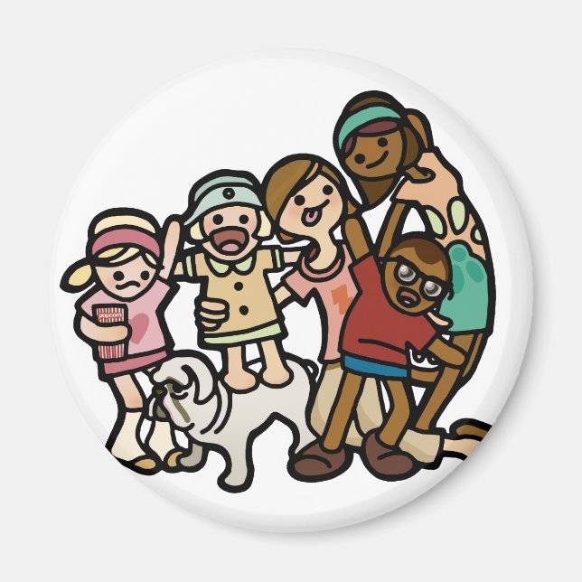 Familjemagnetism. Magnet (Framsidan)