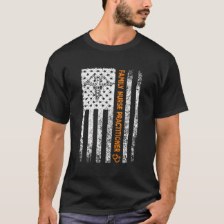 Familjemakare Flagga Fnp Sjuksköterskeutbildning T Shirt