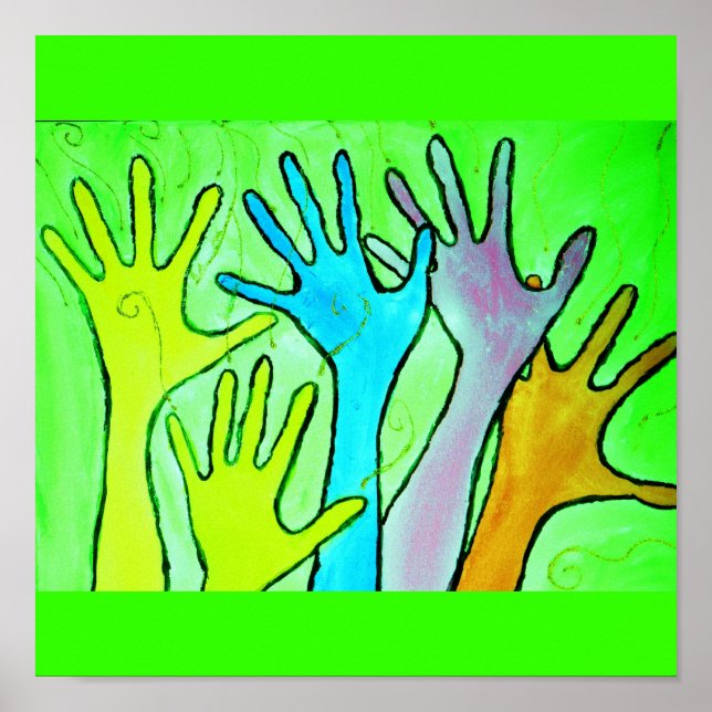 Familjemänskligheten Poster (Framsidan)