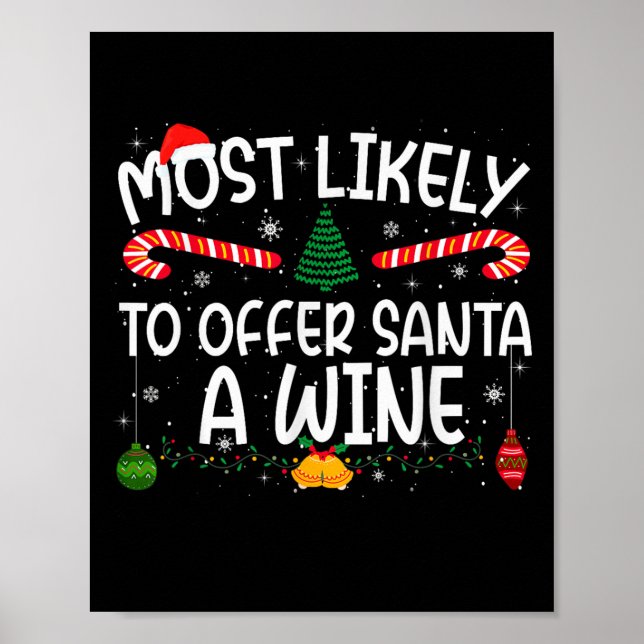 Familjematchande Julafton som mest sannolikt komme Poster (Framsidan)