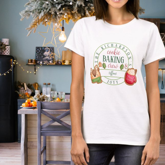 Familjematchande julklapp - Baking Crew T Shirt (Skapare uppladdad)