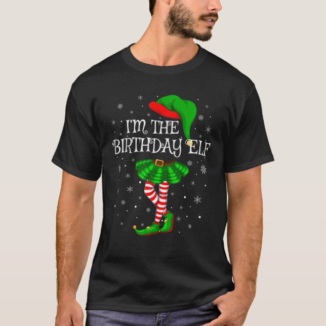Familjematchande kvinnor Flickor Jag är födelsedag T Shirt (Framsida)