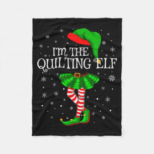 Familjematchande kvinnor flickor jag är Quilting E Fleecefilt