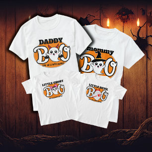 Familjematchning för Halloween pappa Boo Djävulen T Shirt