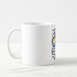 Familjematchning för sommarsemester 2025 kaffemugg